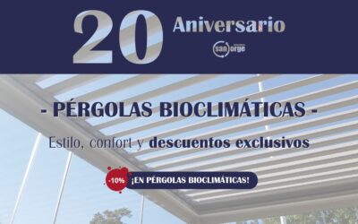 Celebra nuestro 20 ANIVERSARIO con estilo, confort y descuentos exclusivos